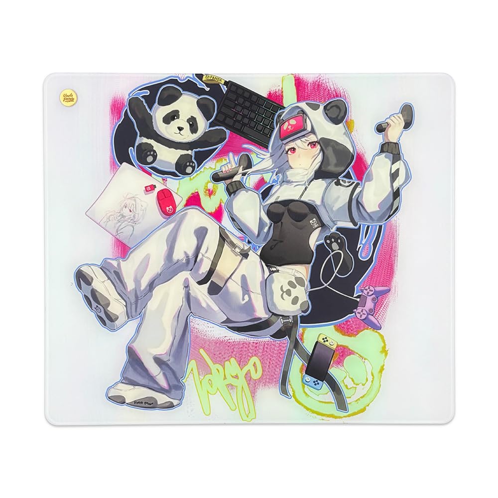 Amazon.co.jp: Uncle Panda NODE ガラスマウスパッド【日本正規代理店